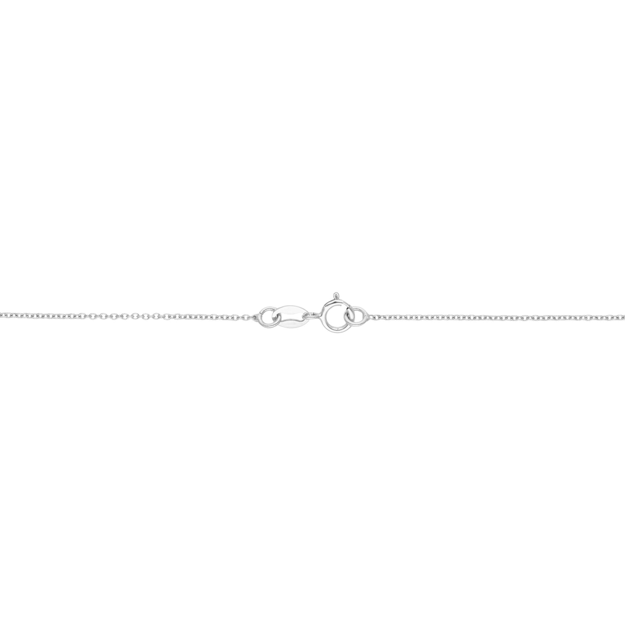 Collar medalla mini Milagrosa bicolor 14K