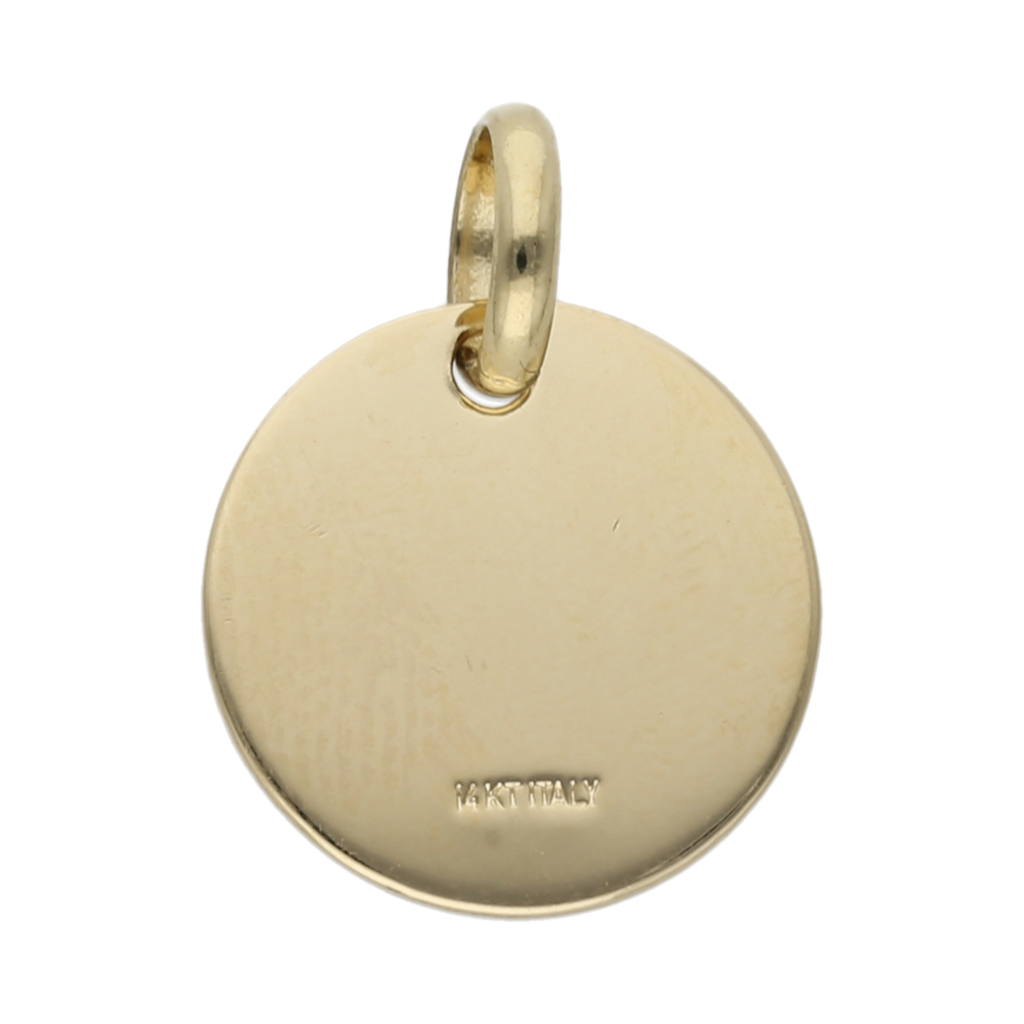 Medalla Divino Rostro 14K