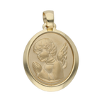 Medalla ángel 14K