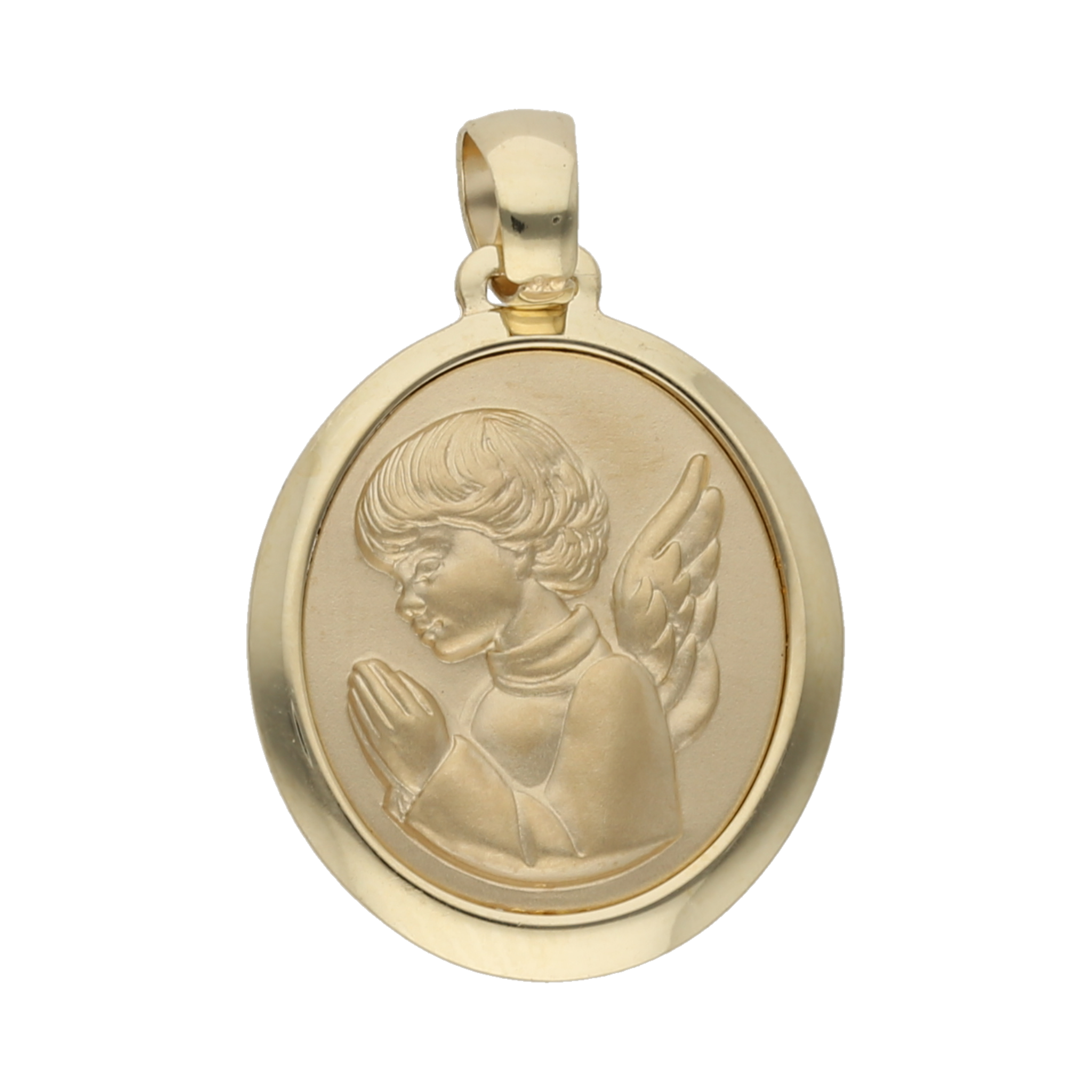 Medalla ángel 14K