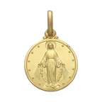 Medalla Milagrosa oro amarillo 14K