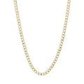 Cadena 3.8mm barbada 10K