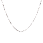 Cadena oro blanco 14K