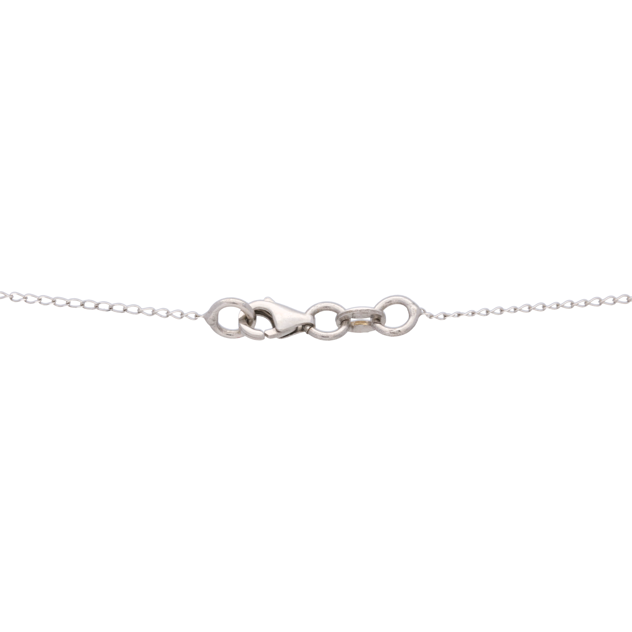 Cadena oro blanco 14K