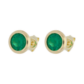 Broquel circonia color 14K