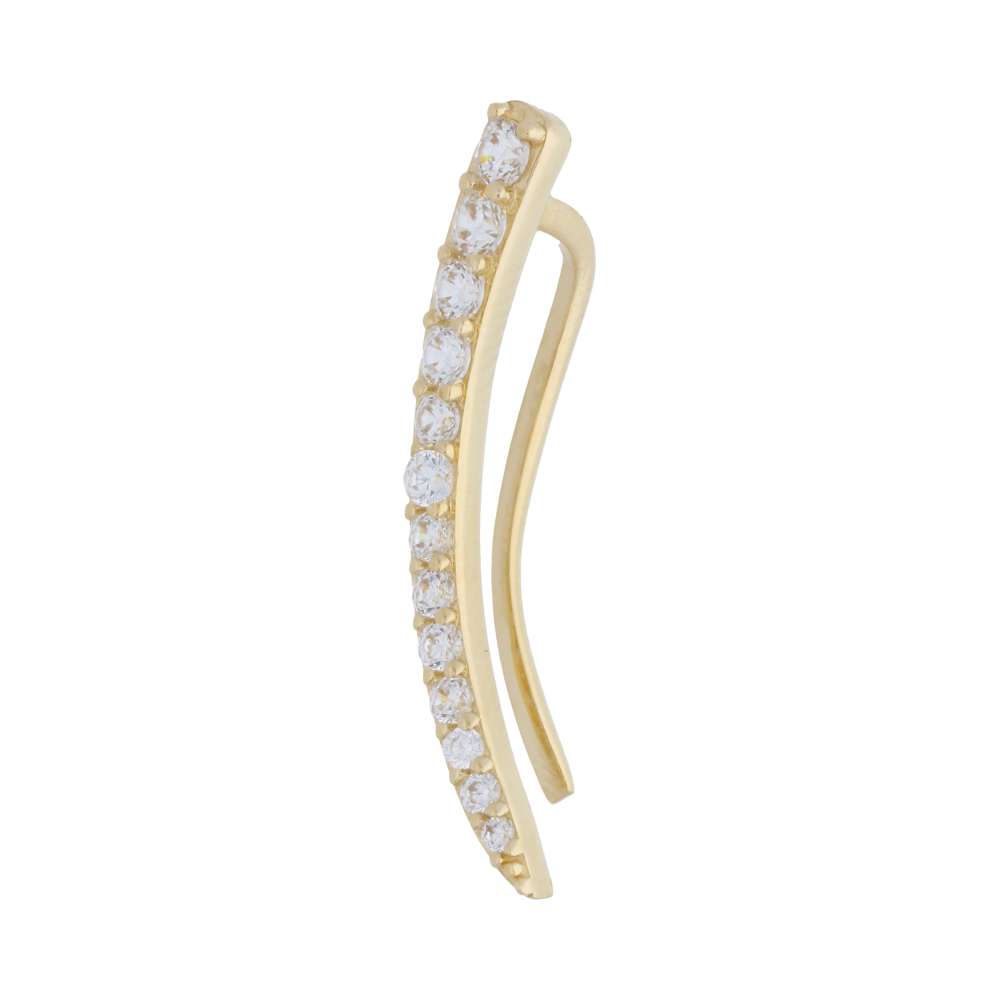 Ear climber 14K