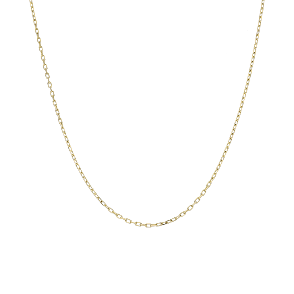 Cadena 1.3mm oro amarillo 14K