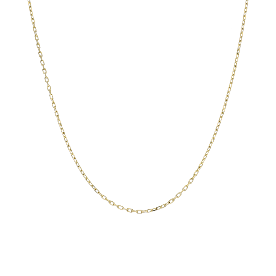 Cadena 1.3mm oro amarillo 14K