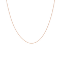 Cadena rosada 14K