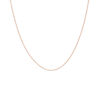 Cadena rosada 14K