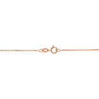 Cadena rosada 14K