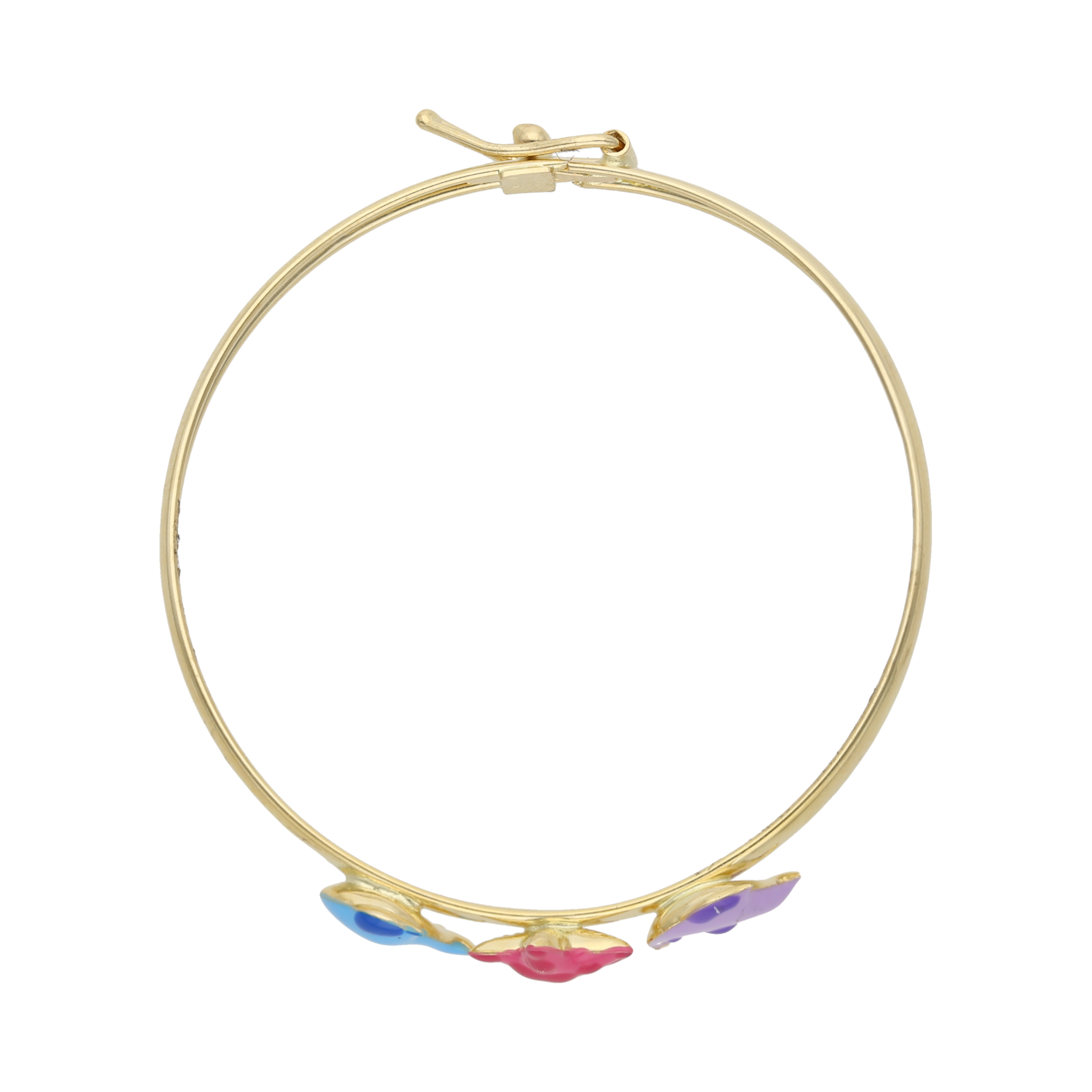 Pulsera aro figuras marítimas 14K