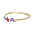 Pulsera aro figuras marítimas 14K