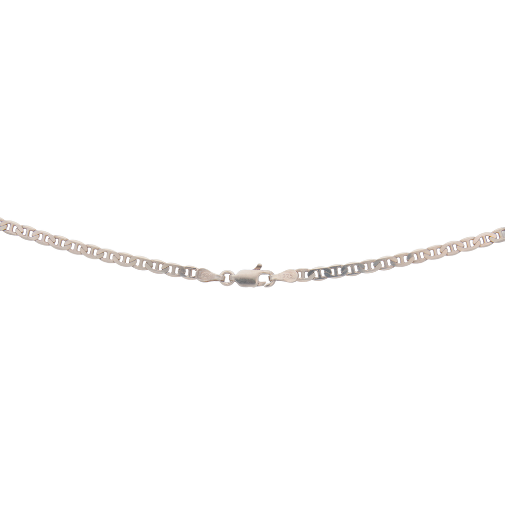 Cadena eslabones plata