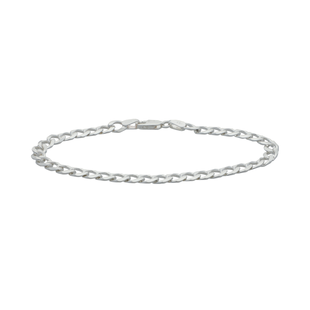 Pulsera eslabones plata