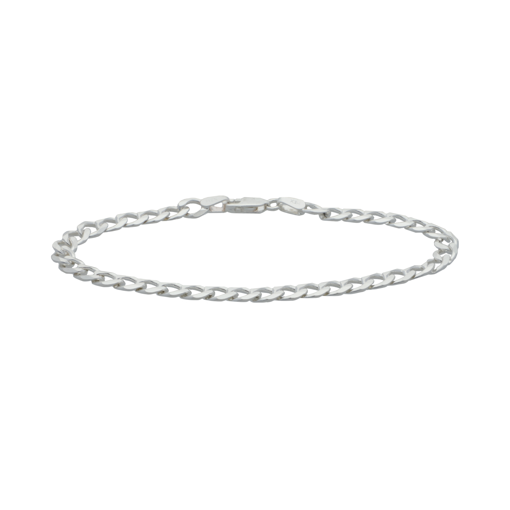 Pulsera eslabones plata