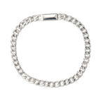 Pulsera eslabones plata