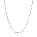 Cadena eslabones plata