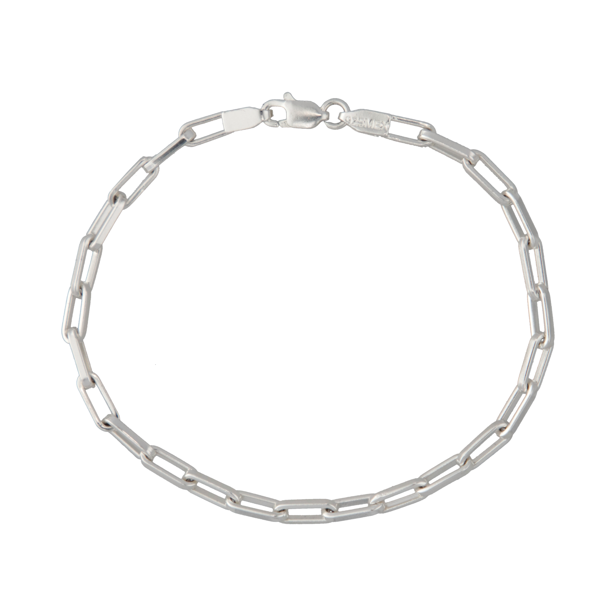 Pulsera eslabones plata