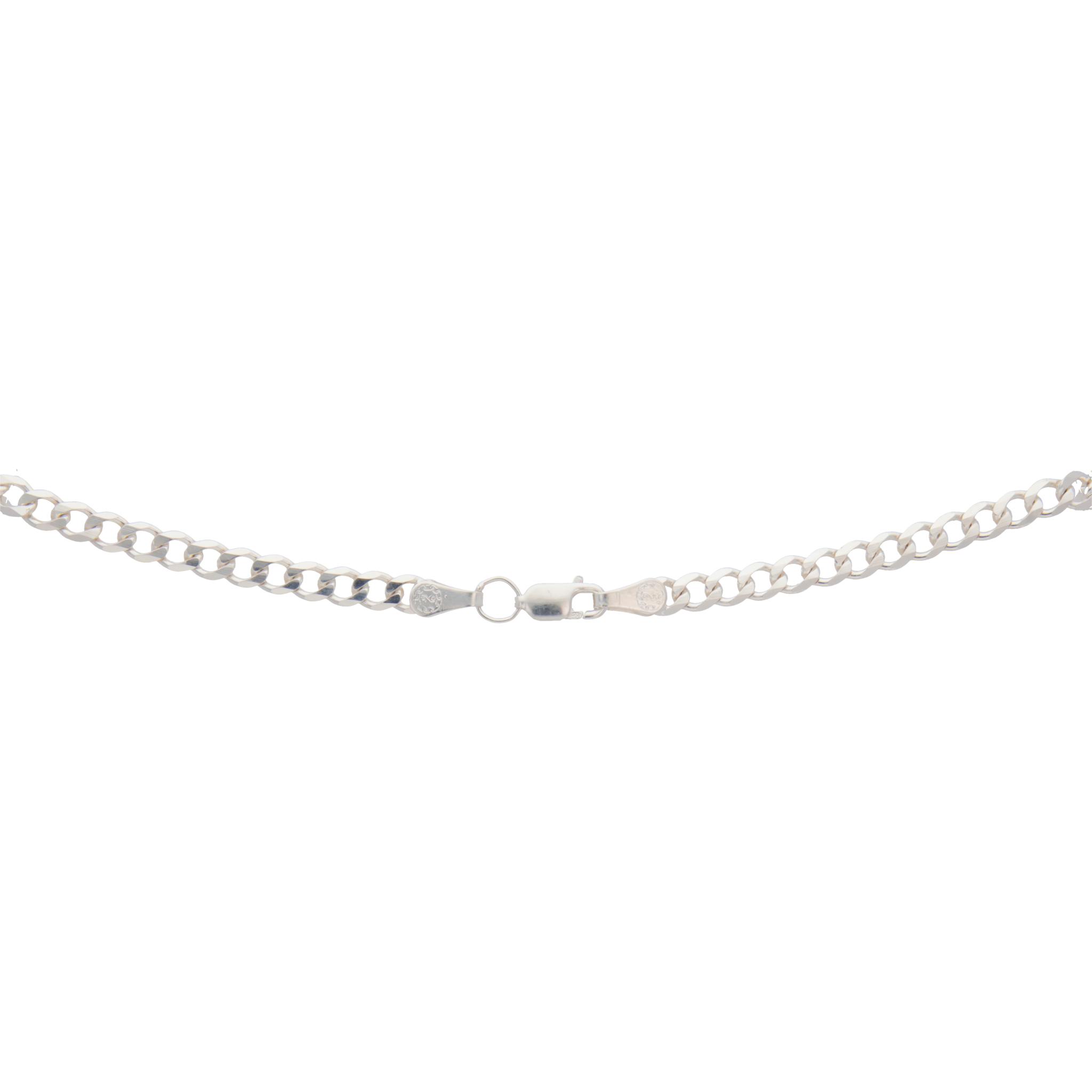 Cadena eslabones plata