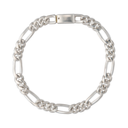 Pulsera eslabones plata