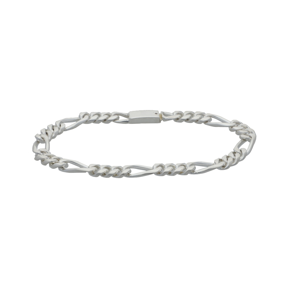Pulsera eslabones plata