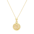 Collar medalla busto Guadalupe 10K