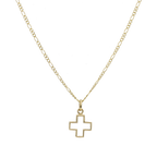 Collar cruz 10K
