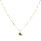 Collar corazón mini 10K