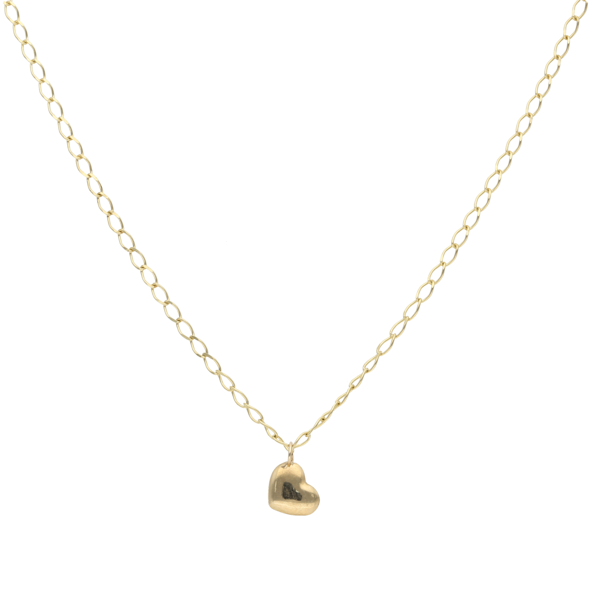 Collar corazón mini 10K