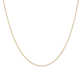 Cadena 1mm barbada 10K