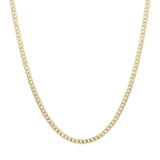 Cadena barbada 2mm 10K