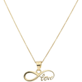 Collar dije infinito/love 10K