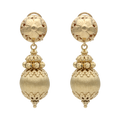 Aretes largos 18K