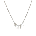 Gargantilla circonias plata
