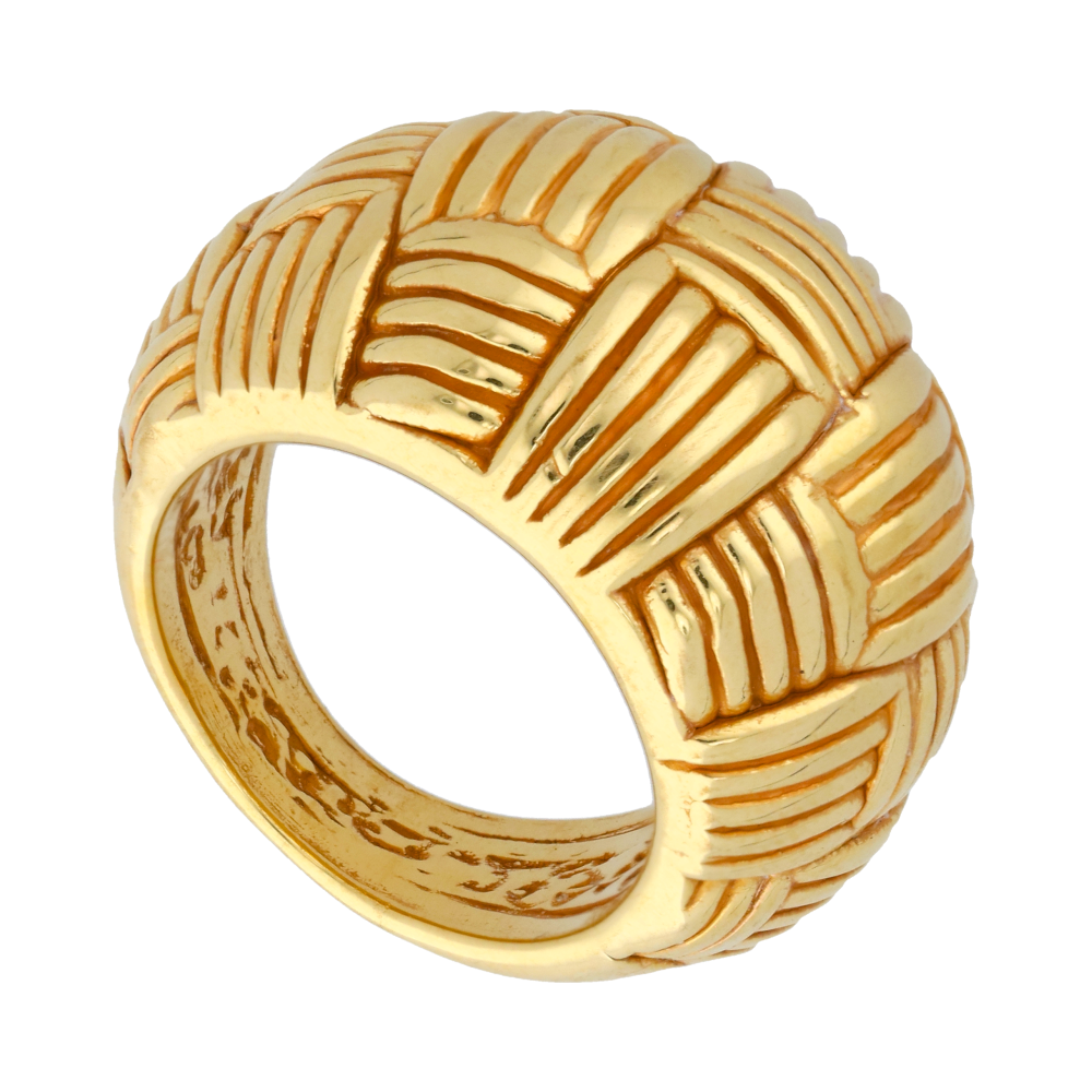 Anillo hueco 14K