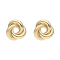 Broquel 3 filas nudo 14K