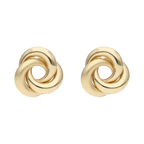 Broquel 3 filas nudo 14K
