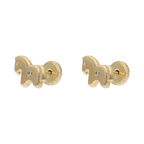 Broquel pony 14K