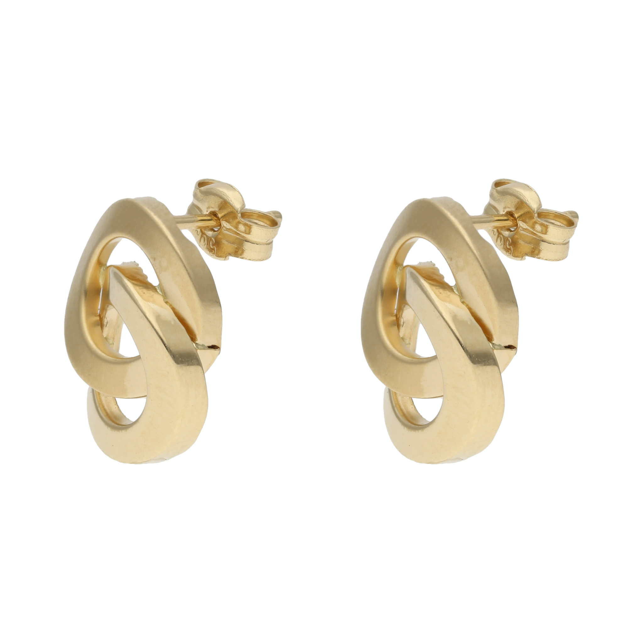 Broquel 2 círculos 14K