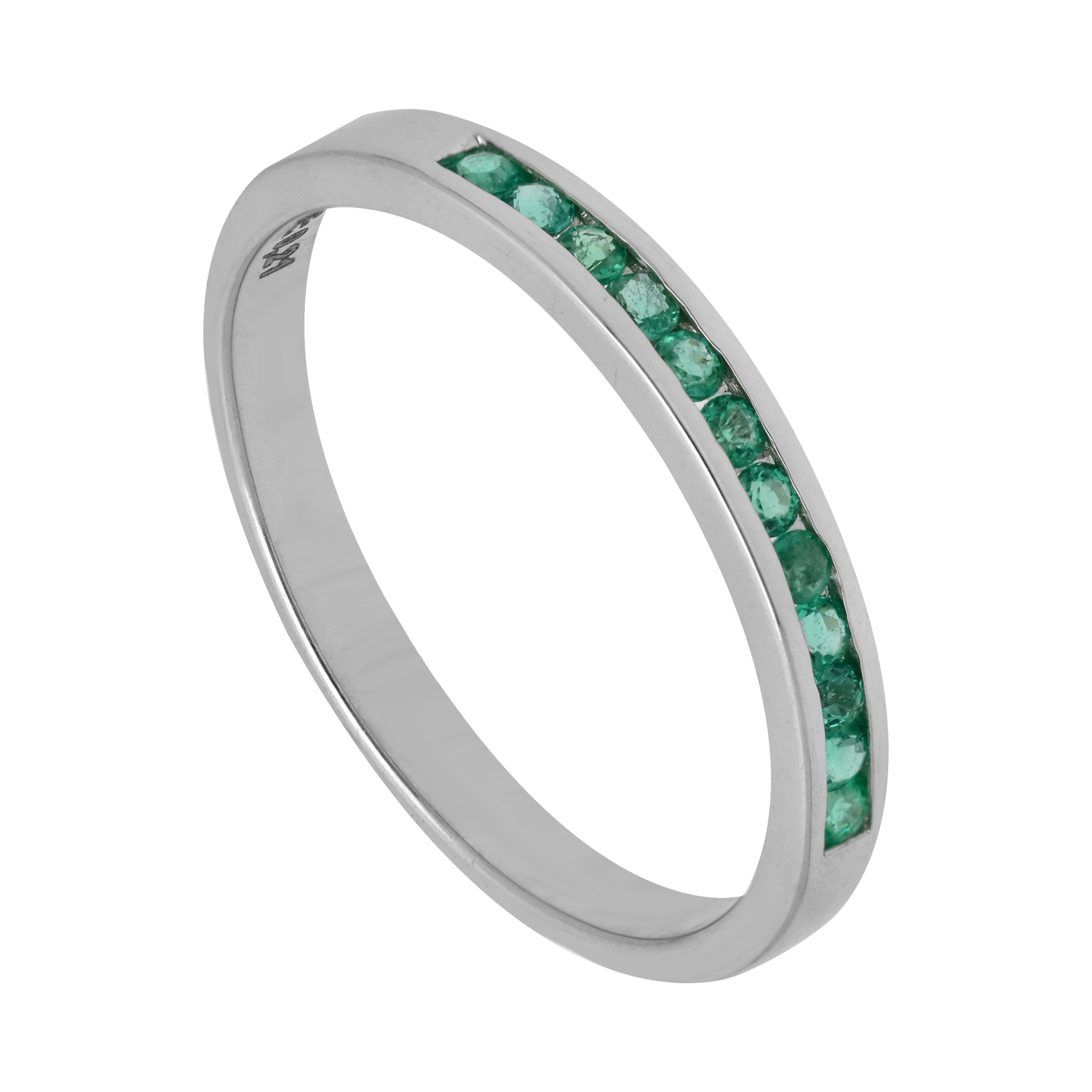 Media churumbela esmeraldas 14K