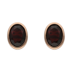 Broquel granate 14K