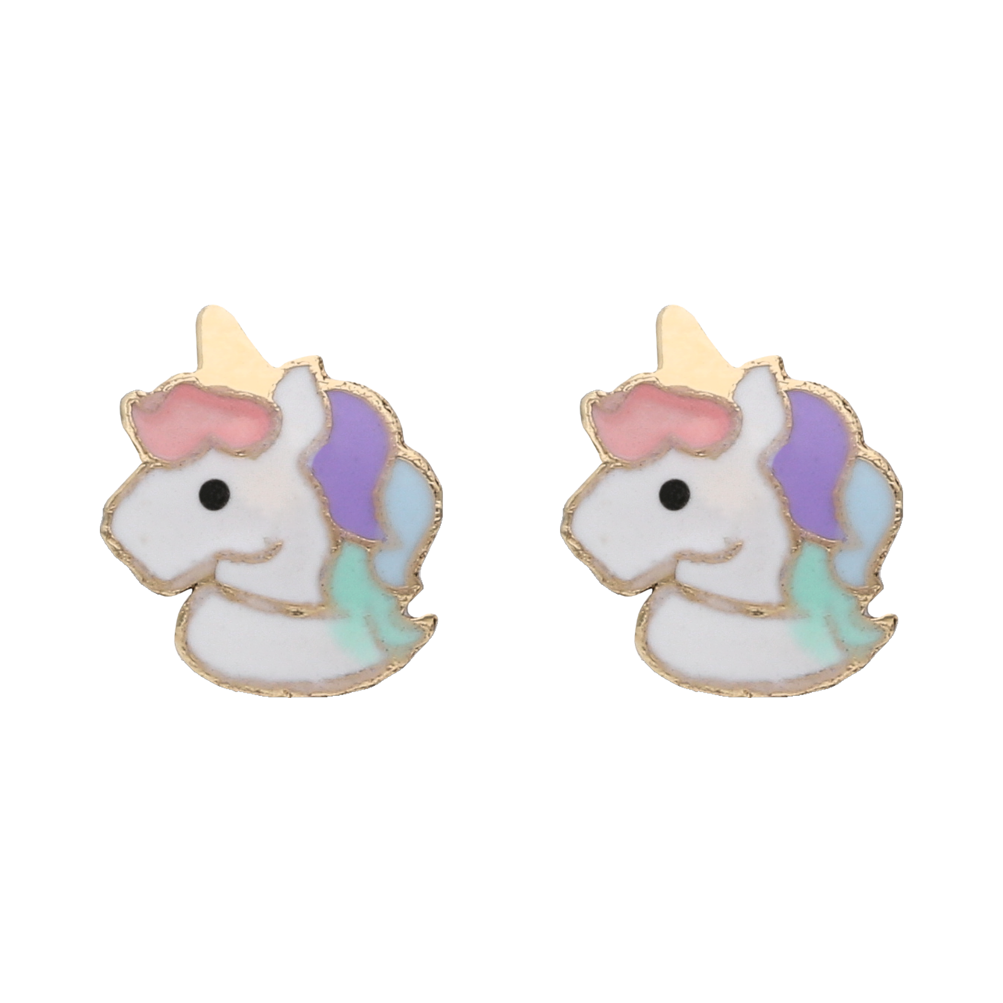 Broquel unicornio 14K