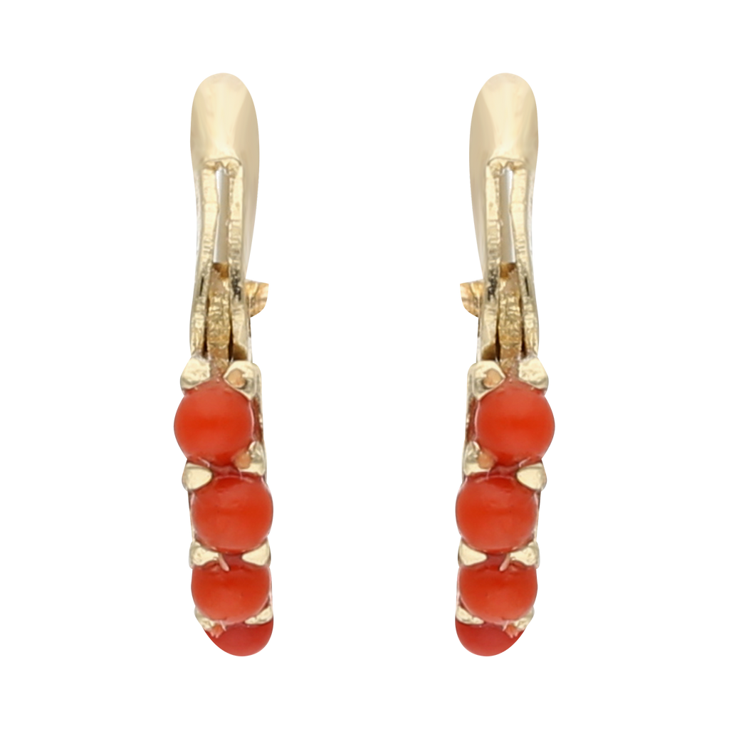 Huggies mini coral 14K