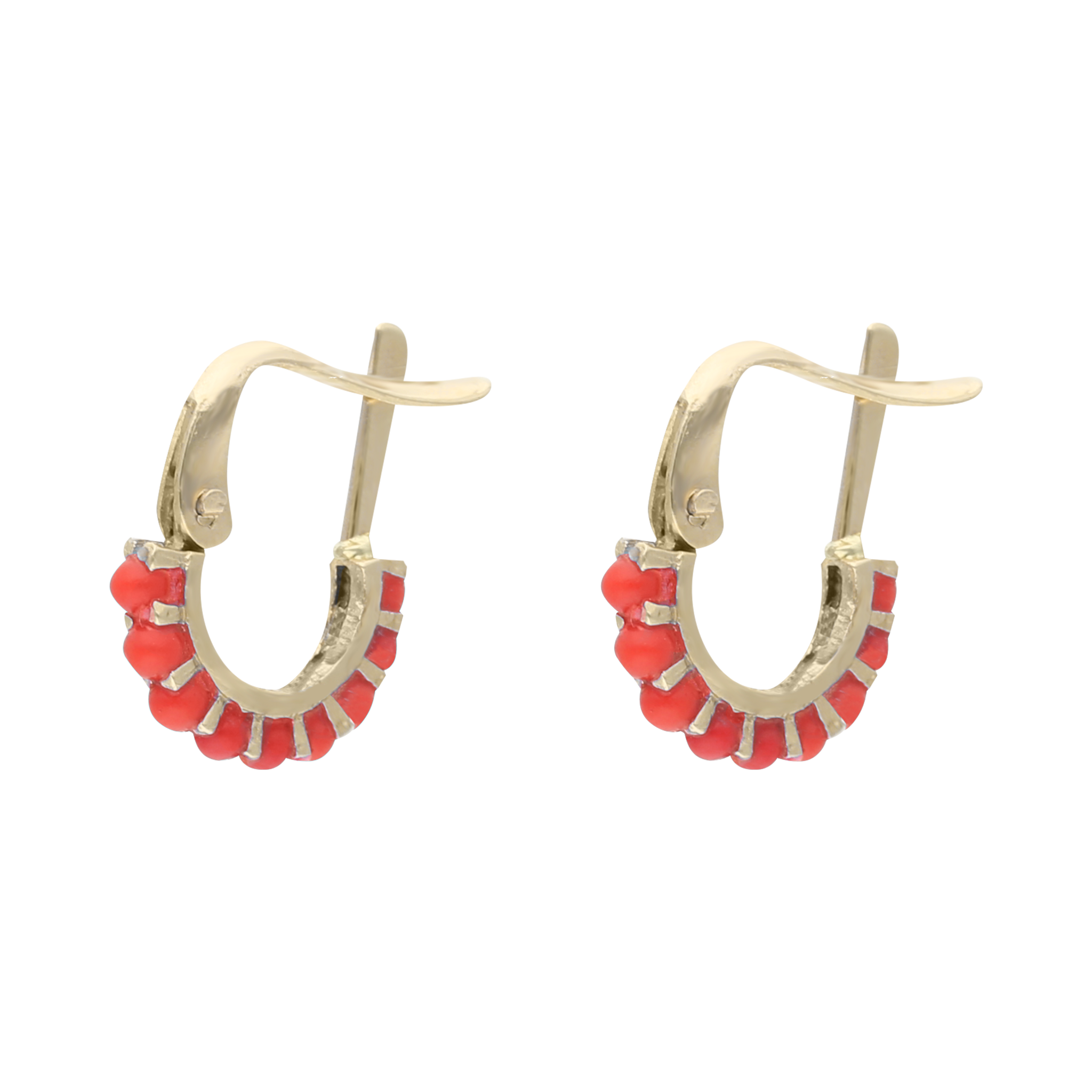 Huggies mini coral 14K