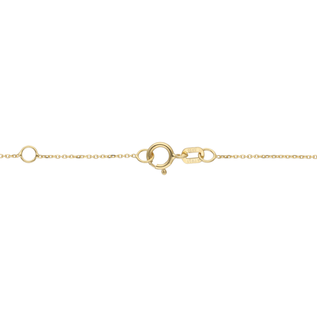 Pulsera piedras colores 14K