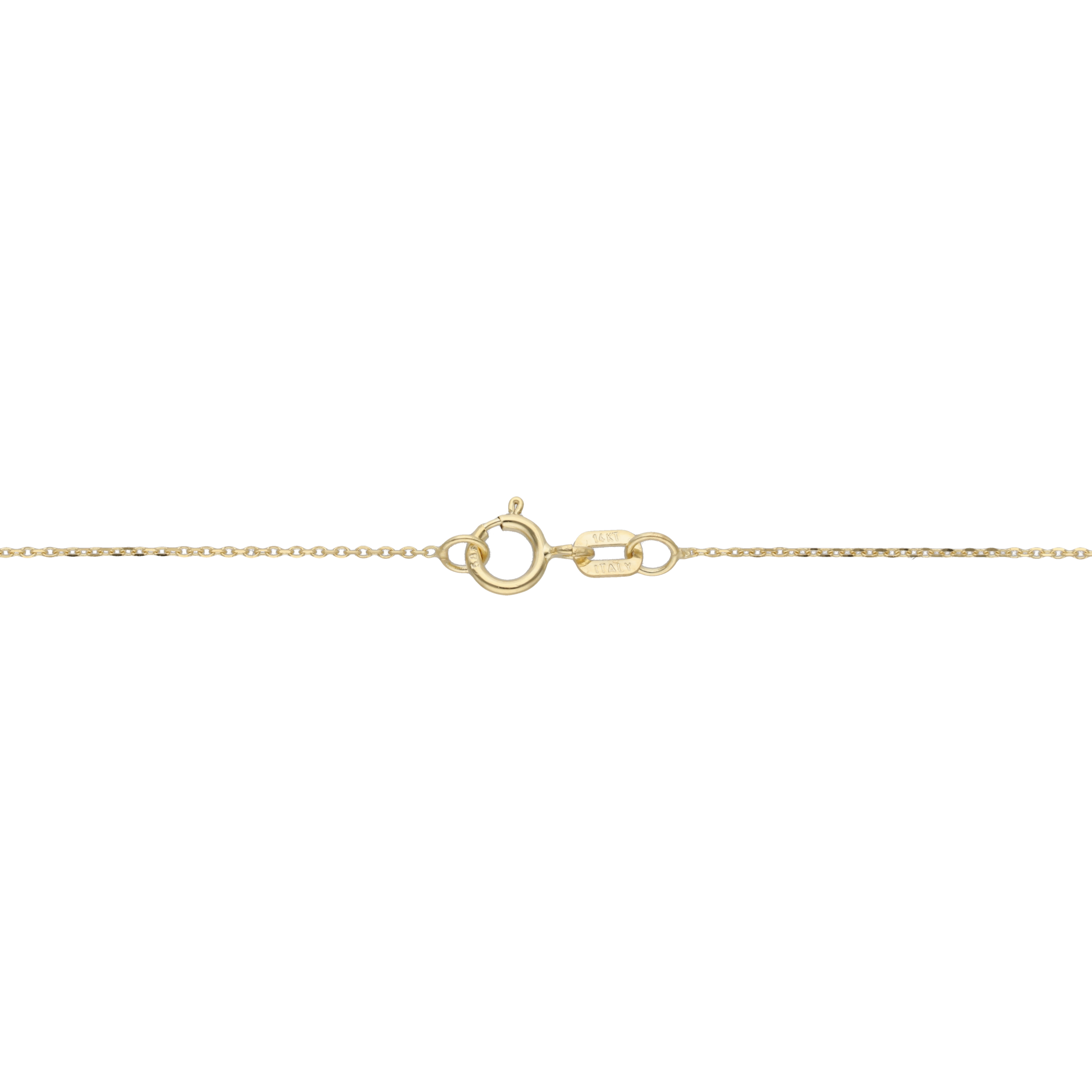 Collar piedra color 14K