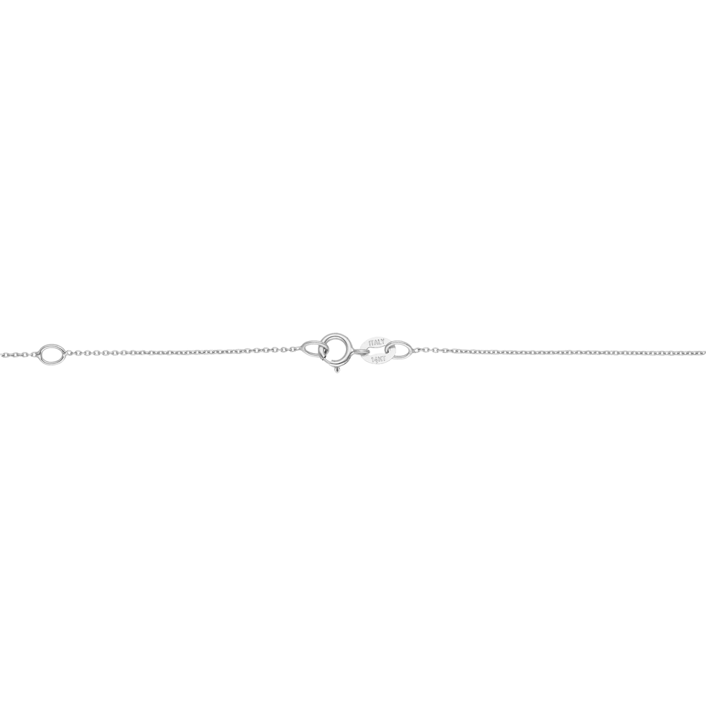 Collar dije esmeralda 14K