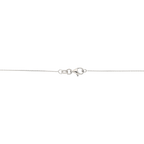 Collar zafiro y brillantes 14K