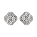 Broquel brillantes 14K